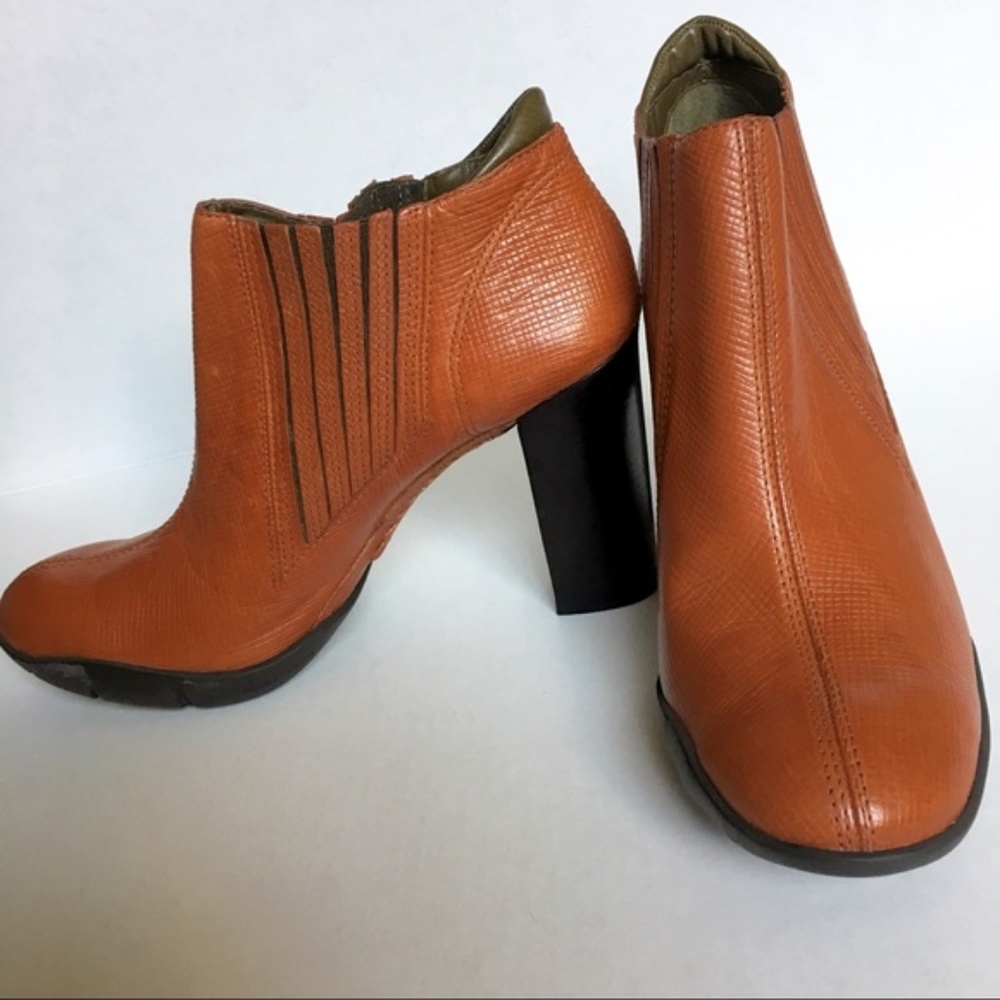 COLE HAAN G SERIES NIKE REPTILE BOOT WHISKEY COGNA